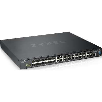 Zyxel XS3800-28-4 Port Multi-Gigabit 1G/2.5G/5G/10G-Base-T with 16 Port 10G SFP+ with 8