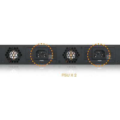 Zyxel XS3800-28-4 Port Multi-Gigabit 1G/2.5G/5G/10G-Base-T with 16 Port 10G SFP+ with 8