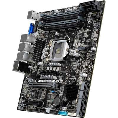 Asus Motherboard WS-C246M-Pro-SE S1151 E-2100/Pentium/Celeron/I7/I5/I3 C246 MicroATX
