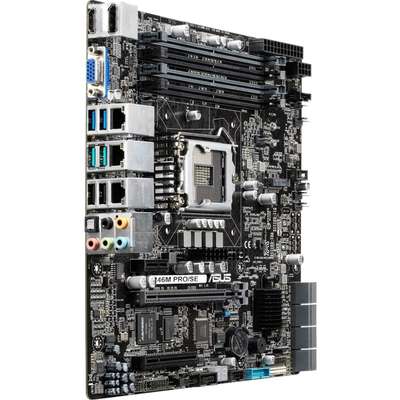 Asus Motherboard WS-C246M-Pro-SE S1151 E-2100/Pentium/Celeron/I7/I5/I3 C246 MicroATX
