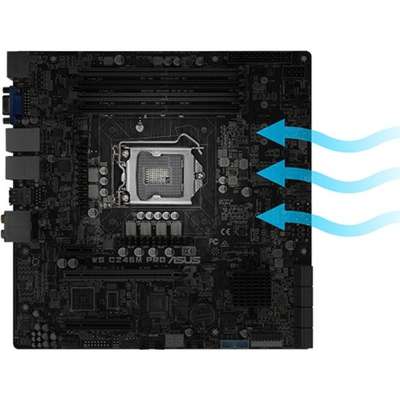Asus Motherboard WS-C246M-Pro-SE S1151 E-2100/Pentium/Celeron/I7/I5/I3 C246 MicroATX