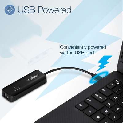TRENDnet USB-C 3.1 to 2.5GBASE-T Ethernet Adapter