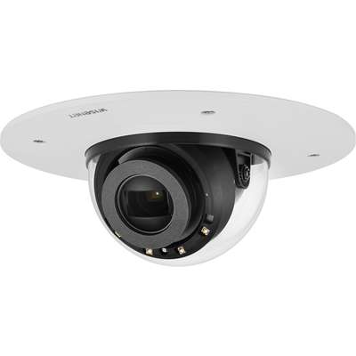 Hanwha Techwin America 2MP IR Flush Mount Dome, Wisenet x