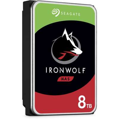 Seagate IronWolf NAS 8TB 6Gb/s SATA 7200RPM 256MB 3.5"