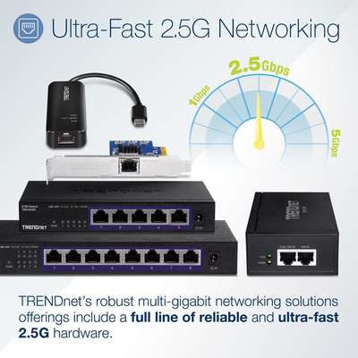 TRENDnet 2.5GBASE-T PCIe Network Adapter