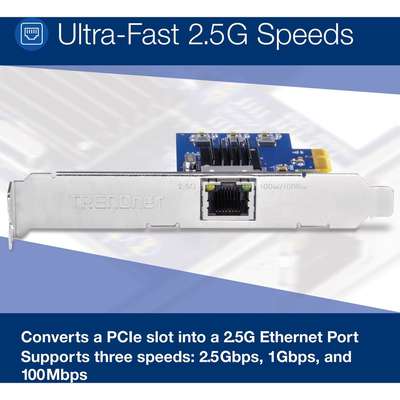 TRENDnet 2.5GBASE-T PCIe Network Adapter