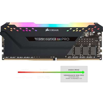 Corsair Vengeance RGB Pro 16GB DDR4 AMD Optimized Black
