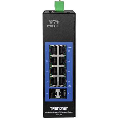TRENDnet 10-Port Industrial Gigabit L2 Managed DIN-Rail Switch