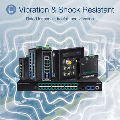 TRENDnet 10-Port Industrial Gigabit L2 Managed DIN-Rail Switch