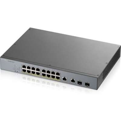 Zyxel 16-Port Gigabit PoE+ L2 Unmanaged Switch