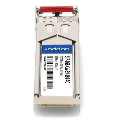 Addon MSA & TAA Compliant XCVR 1G-CWDM LC 1590NM 160KM SMF Domino SFP