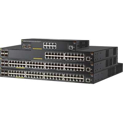 HPE Aruba 2930F 8G PoE+ 2SFP+ TAA JMP Cable na