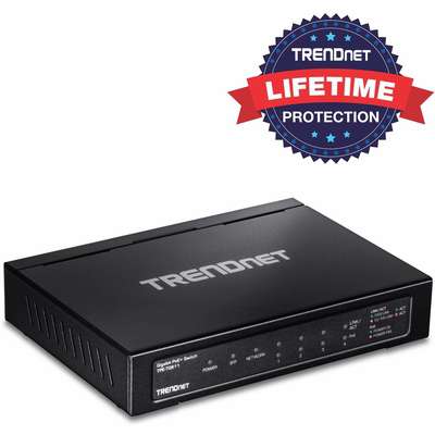 TRENDnet 6-Port Gigabit PoE+ Switch