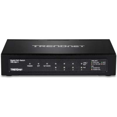 TRENDnet 6-Port Gigabit PoE+ Switch