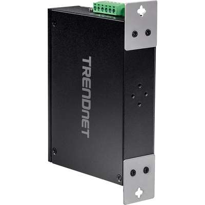TRENDnet 8-Port Industrial Fast Ethernet PoE+ DIN-Rail Switch