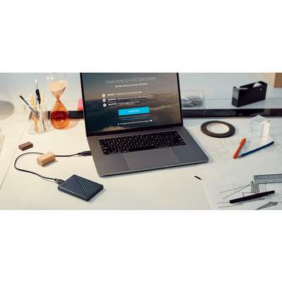 Western Digital WD My Passport for Mac 2TB USB 3.0 WDBA2D0020BBL-Wesn Blue