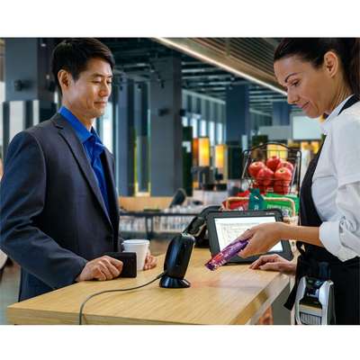 Zebra DS9308 Presentation Imager Standard Range Midnight Black Checkpoint Eas