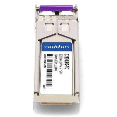 AddOn 02310LPK CWDM-Sfpge-1491 Comp TAA 1G-CWDM LC 1490NM 80KM SFP XCVR