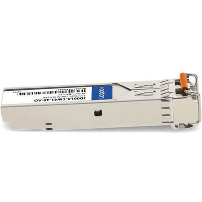 AddOn HP JD061A-CW41-40 Comp XCVR TAA 1G-CWDM LC 1410NM 40KM SMF SFP