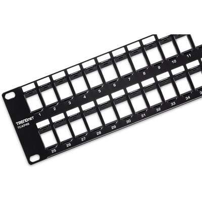 TRENDnet 48-Port Blank Keystone Patch Panel