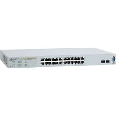 Allied Telesis 24 Port 10/100/1000BT Plus 2 SFP Websmart Switch
