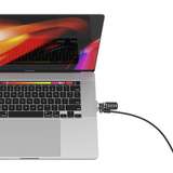 Compulocks Ledge Lock Slot Adapter for Macbook 16 with Combination Cable Lock