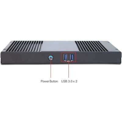 AOpen FS DEX5550 I5-7260U CPU 4GX2 DDR4 128G M.2 SSD No OS Fanless