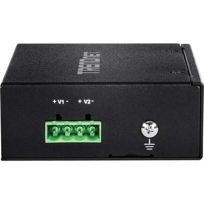 TRENDnet 5-Port Industrial Gigabit PoE + DIN-Rail Switch