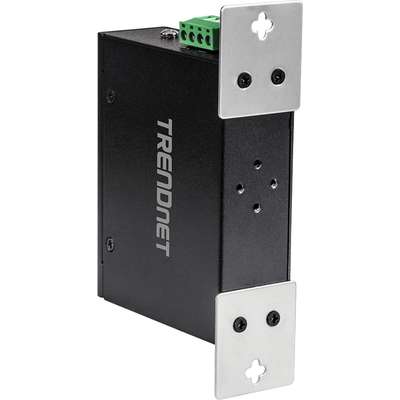TRENDnet 5-Port Industrial Gigabit PoE + DIN-Rail Switch