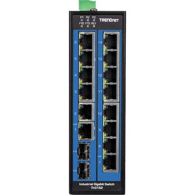 TRENDnet 16-Port Industrial Gigabit