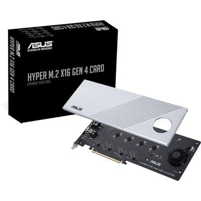 Asus Accessory Hyper M.2 X16 Gen 4 Card AMD 3rd Ryzen STRX40