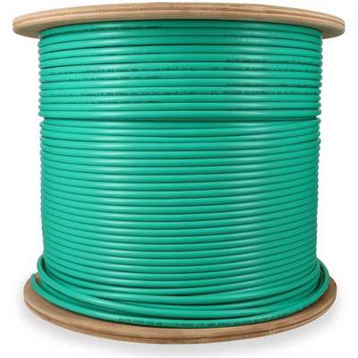 Addon 1000FT Non-Terminated Green CAT6A STP Plenum-Rated Copper Patch Cable