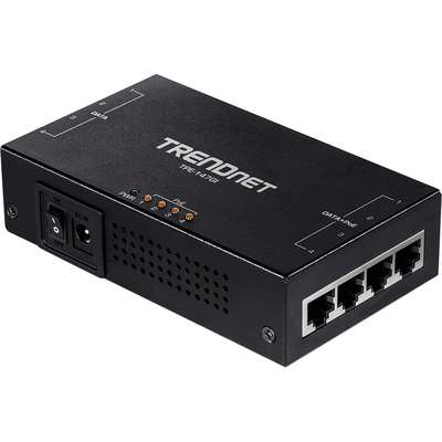 TRENDnet 65W 4 Port Gigabit PoE+ Injector