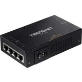 TRENDnet 65W 4 Port Gigabit PoE+ Injector