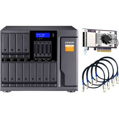Qnap NAS TL-D1600S-Us 16B Desktop SATA JBOD Expansion unit W