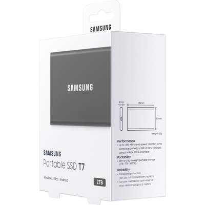 Samsung T7 USB External 2TB SSD