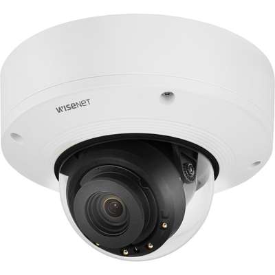 Hanwha Techwin America 4K IR Outdoor Vandal Dome AI Camera
