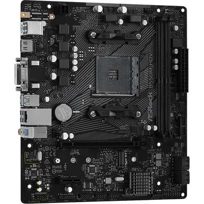 ASRock Inc Asrock MB B550M-HDV AMD AM4 Ryzen B550 MAX64GB DDR4 Micro ATX