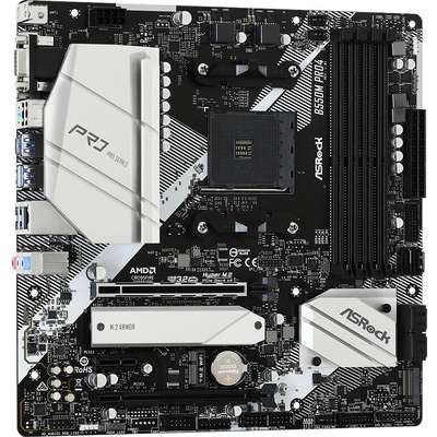 ASRock Inc Asrock MB B550M PRO4 AMD AM4 Ryzen future AMD Ryzen B550 DDR4 128G MATX