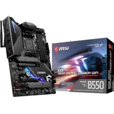 MSI B550 Gaming Carb Wireless 6 ATX Gaming Motherboard