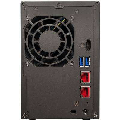 Asustor Lockerstor 2-Bay NAS Intel 4C CPU 4GB DDR4 2 M.2 Slots