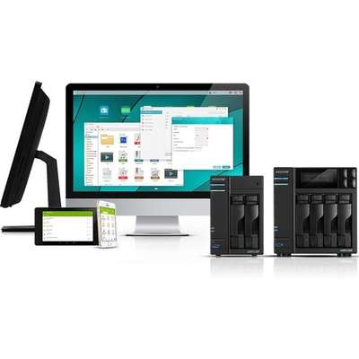 Asustor Lockerstor 4-Bay NAS Intel 4C CPU 4GB DDR4 2 M.2 Slots