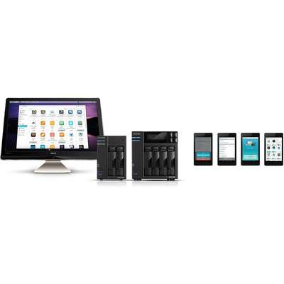 Asustor Lockerstor 4-Bay NAS Intel 4C CPU 4GB DDR4 2 M.2 Slots