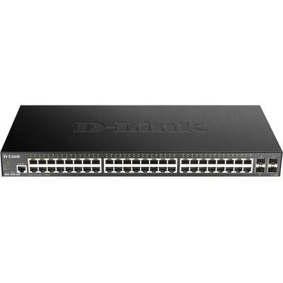 D-Link Systems 52-Port Smart Managed Gigabit Switch with 10-Gigabit Uplinks