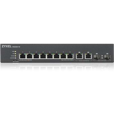 Zyxel GS2220-10 Switch 8 Port Managed GIG Switch+1-Year Nebula Pro