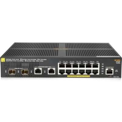 HPE Aruba 2930F 12G PoE+ Switch Euro EN Loc
