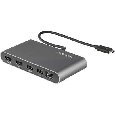 StarTech.com Thunderbolt 3 Mini Dock Dual HDMI 4K