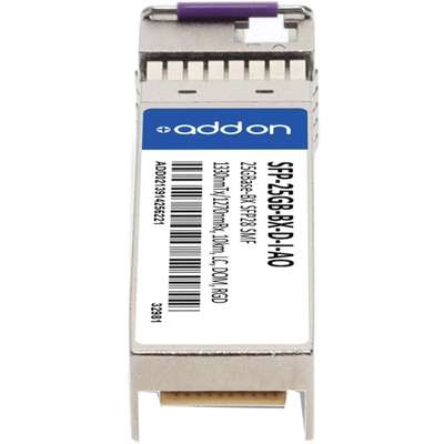 AddOn MSA & TAA Compliant XCVR 25G-BX LC 1330NMTX/1270NMRX SFP28