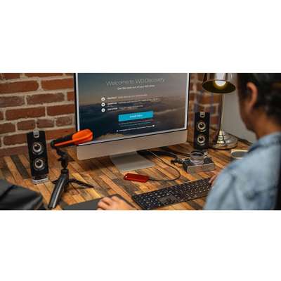Western Digital Portable SSD 2TB - Red
