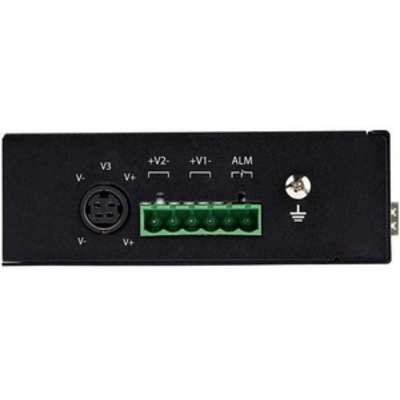 StarTech.com Industrial 5 Port Gigabit Ethernet Switch 5 PoE +2 SFP Slots